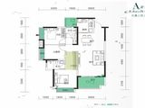 奥园誉景华府_3室2厅2卫 建面108平米