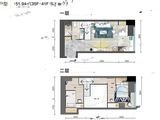 富兴世界金融中心_2室1厅1卫 建面51平米