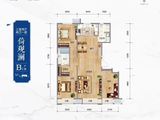 万科未来城_3室2厅2卫 建面125平米