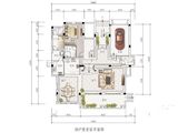 富力南昆山温泉养生谷_D户型首层平面图 建面0平米