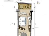 园方东山海_D户型 建面63平米