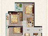 顺泽阳光公馆_2室2厅1卫 建面71平米