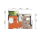 格林春天_2室2厅1卫 建面82平米