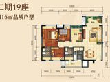 博富南湖壹號_4室2厅2卫 建面116平米