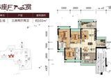 御郡花园_3室2厅2卫 建面102平米