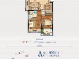 佳源优樾_3室2厅2卫 建面89平米