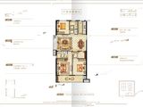 置信弘润海上传奇_3室2厅2卫 建面108平米