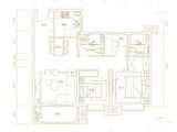 绿地IFC中央公馆_3室2厅2卫 建面109平米