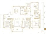绿地IFC中央公馆_4室2厅2卫 建面155平米