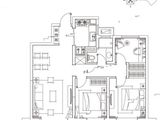 翡丽公馆_3室2厅1卫 建面105平米
