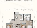 海那城洋房世家_3室2厅2卫 建面135平米