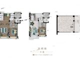 碧桂园CLD凤凰首府_4室2厅3卫 建面166平米