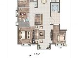 北京华发中央公园_4室2厅2卫 建面139平米