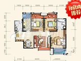 阳光城西西里_3室2厅2卫 建面118平米