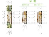 水半湾小院_4室2厅3卫 建面165平米