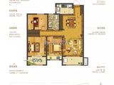 爱巢玉兰花园_3室2厅1卫 建面106平米