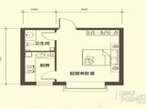 卓达太阳城青年之都_1室0厅1卫 建面37平米