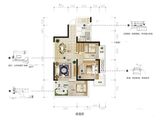 骋望天玺_3室2厅1卫 建面84平米