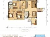 云星钱隆公馆_4室2厅2卫 建面116平米