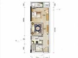 祖龙ACMALL_1室1厅1卫 建面45平米