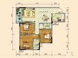 麒龙商务港_3室2厅2卫 建面119平米