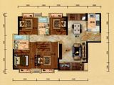 汇景城市中心_4室2厅2卫 建面145平米