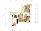 东兴颐品_2室2厅2卫 建面92平米