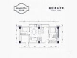 融创清溪壹号_2室2厅1卫 建面70平米
