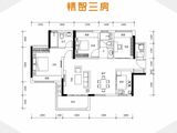 惠景慧园_3室2厅2卫 建面98平米