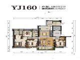 碧桂园太阳城_4室2厅2卫 建面162平米