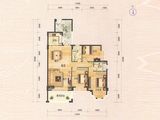 友诚公园国际_3室2厅2卫 建面125平米