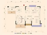 十里东岸云翠谷_3室2厅2卫 建面111平米