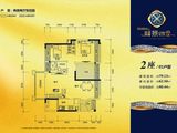 银创峰景四季_2室2厅1卫 建面79平米