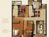 恒大珺睿府_3室2厅2卫 建面129平米