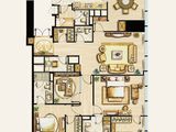 东方之门_4室2厅4卫 建面257平米