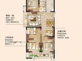 红豆天一华府_3室2厅2卫 建面119平米