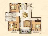 金通家园_3室2厅2卫 建面140平米