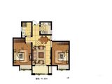 福润苑_2室2厅1卫 建面91平米