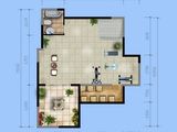东南悦湖_多层J型复式地下j1 建面0平米