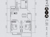 中巍凤凰嗉_2室1厅1卫 建面81平米