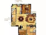 高盛国际花园城_3室2厅2卫 建面141平米
