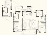 雅居乐兰亭公馆_4室2厅2卫 建面141平米