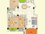 宇业天逸华庭_3室2厅1卫 建面110平米
