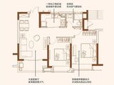 华谊逸品澜湾_2室2厅1卫 建面82平米