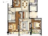 同济融创玫瑰公馆_3室2厅2卫 建面123平米