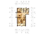 碧景山庄_3室2厅1卫 建面108平米