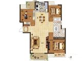 奥兰和园_3室2厅2卫 建面128平米