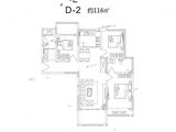 豫发白鹭源春晓_3室2厅2卫 建面116平米