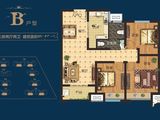 龙中金源_3室2厅2卫 建面95平米