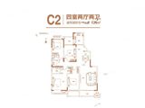 伟业龙湖上城_4室2厅2卫 建面169平米